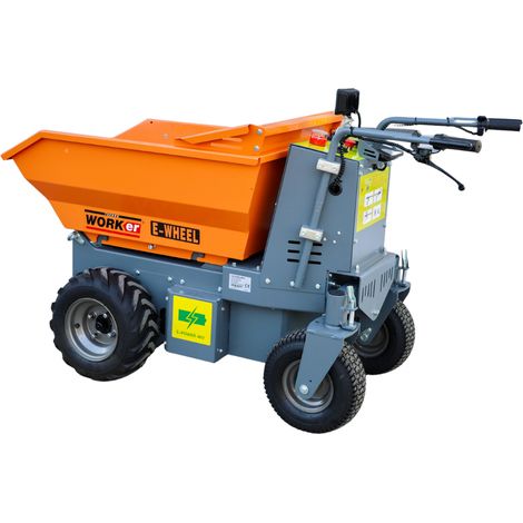 Minidumper Eléctrico Technoworker KT-MD500 - 500kg de Carga Útil - Volcado Hidráulico (1/4)