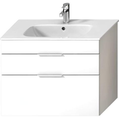 Jika Deep - Meuble avec lavabo, 780x418x607 mm, blanc H41J6154023001 (1/2)
