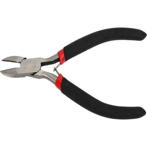 Pince coupante latérale de précision, petite pince coupante pour travaux manuels, coupe-fil pour câbles multibrins, modélisme, serre-câbles, circuits imprimés, fils fins et câbles réseau (1/5)