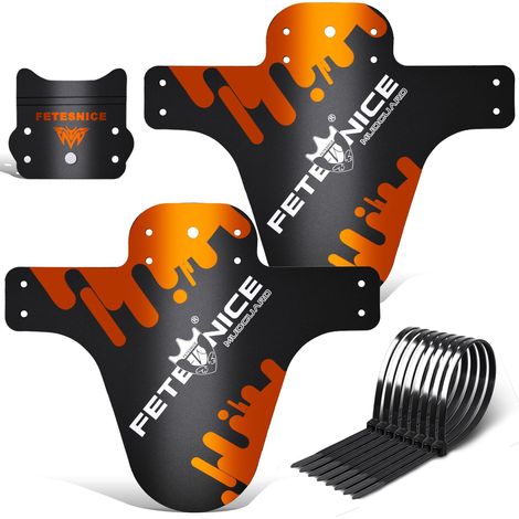 Garde-boue de Vélo VTT Avant et Arrière Kit de Protection Contre la Boue pour Cyclisme (1/5)
