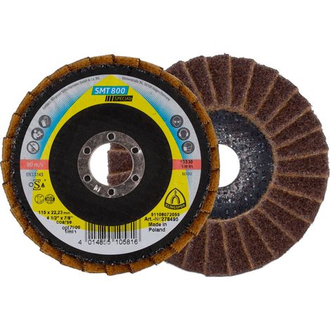 Vliesmopteller SMT 800 Special, gewölbt 115 mm Coarse (1/5)