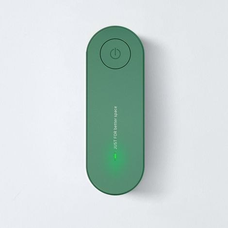 Stérilisateur Anti-Acariens pour Lit à Ultrasons, Répulsif Moustique Sans Fil Portable, Appareil Électronique Vert Efficace contre les Acariens et Insectes pour Chambre à Coucher