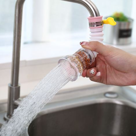 Lot de 2 rallonges de robinet pour tout-petits, rallonges de robinet anti-éclaboussures (1/3)
