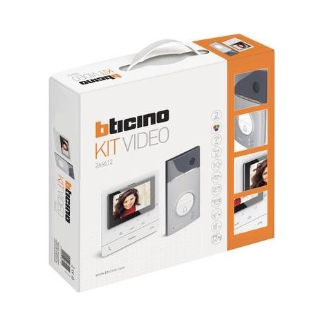 Kit Videocitofono Bticino CLASSE100 V16E 2 Fili monofamiliare 364612 (1/7)