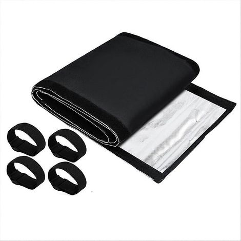 Gaine isolante triple couche pour tuyaux de cuivre CVC, en tissu Oxford 600D, pour extérieur. (1/5)