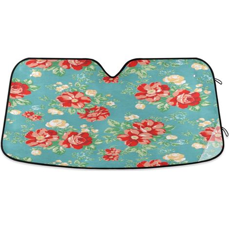 Pare-soleil pour pare-brise de voiture, motif dragon amusant,