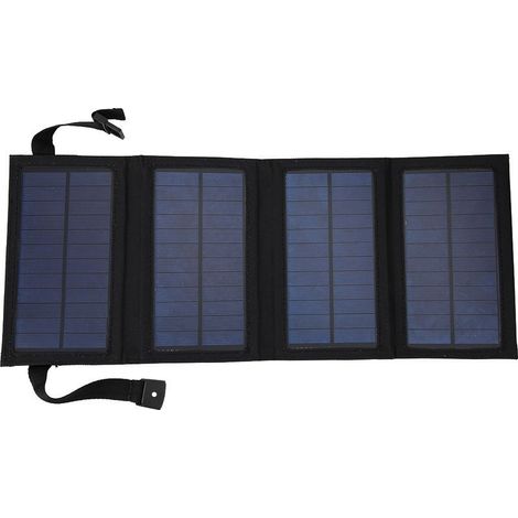 -Chargeur Solaire USB 5V Pliable Panneau Portable 10W Écologique (1/4)