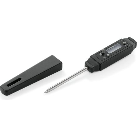 Thermomètre à sonde numérique 15 cm profondeur 7 cm -50 à 150°C inox - Was Germany