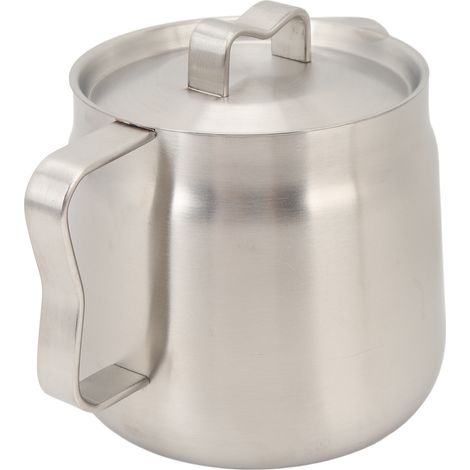 Bac à graisse en acier inoxydable avec filtre à mailles amovible, grande capacité (1,5 L), prise en main facile, étanche. (1/5)