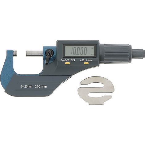 Micromètre extérieur digital capacité 0-25 mm - Wilmart (1/3)