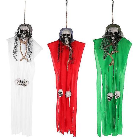 3-teiliges Set Geister-Requisiten für Halloween-Dekorationen