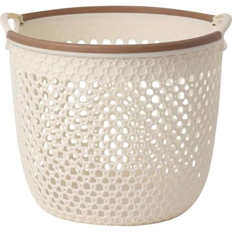 Cesto de ropa hueco portátil para ropa sucia, de gran tamaño, para uso en el baño o almacenamiento general.
