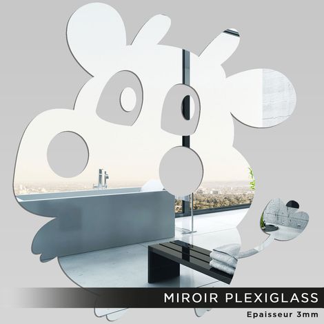 Miroir Plexiglass - Vache - 50x54 cm (1/2)