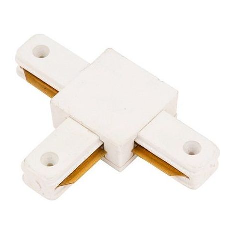 Union carril tipo T ensamblable  Blanco