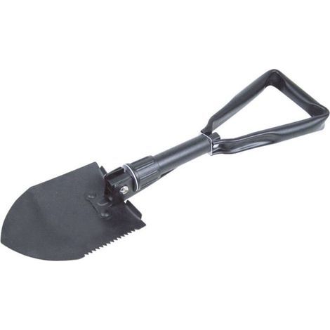 Bêche pliante feuille 250x150mm métal avec pioche 980g (1/5)