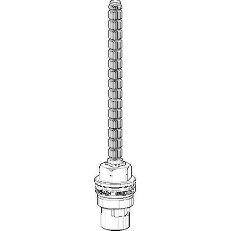 Dornbracht Oberteil, linksschließend, ungebremst, G 1/2", 9090032020090