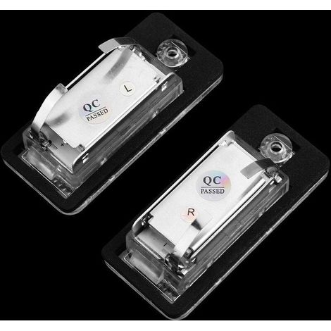 Kit 2x Ampoules LED pour Plaque d'Immatriculation Audi A3/S3/A4/S4/A6 - Facile à Installer - Éclairage Blanc Lumineux