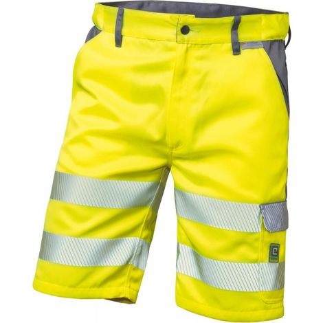 Pantalón corto (shorts) HV Corsica Talla 58, amarillo HV