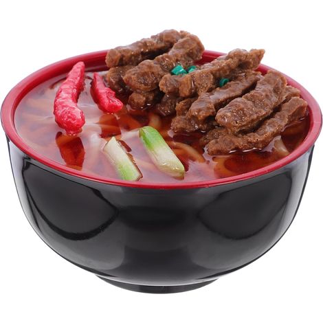 Tirelire Bol de Nouilles Japonaises pour Garçon et Filles, Petite Taille, Modèle Faux Aliment, Décoration Fantaisie, Coffre à Monnaie Compact pour Maison et Présent, (1/5)