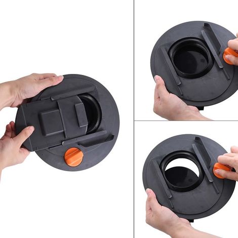 Fäkalienbehälter für Kassettentoiletten in Wohnmobilen, kompatibel mit Thetford-Toiletten C250 C260 5072706 (1/5)