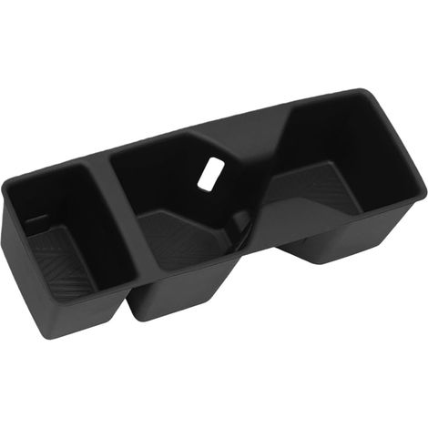 Tapis de protection antidérapant pour porte-gobelets, design moulé pour console centrale, accessoire de véhicule adapté pour véhicule (1/4)