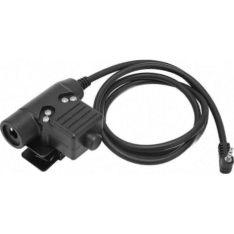U94 PTT-Adapterkabel für Motorola T5000, T5100, T5200, T5400, T5500, T5700, T5800 und T5920, 2,5 mm flexibles Militärkabel, taktisches Kommunikationszubehör (1/5)