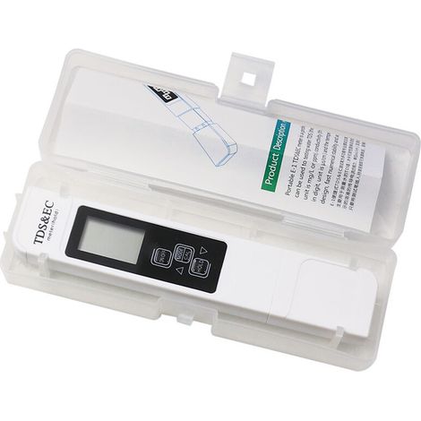 royaluxe -PH EC TDS 3 en 1 mètre test numérique de qualité de l'eau et générat d'hydrogène bouteille d'eau taille de poche Kit de test multi-paramètres (1/4)