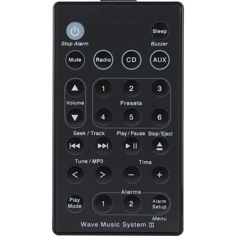 Ersatz-Multifunktionsfernbedienung für das B7 Wave Audiosystem (CD-Radio). (1/5)