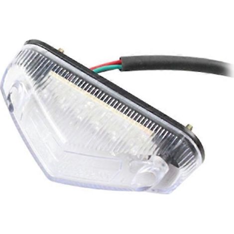 Feu arrière de freinage/arrêt pour moto 12V universel, coque de couleur différente. (1/5)