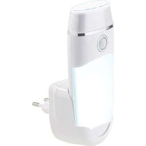 Veilleuse et lampe nomade 4 en 1 - LUNARTEC - Blanc - Rechargeable - LED - Intérieur (1/4)