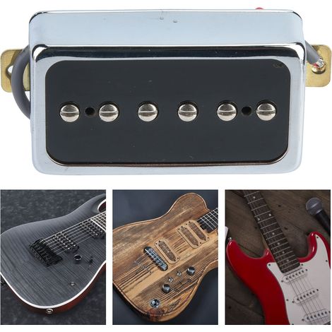 Capteur Électrique Universel pour Guitare Acoustique - Accessoire de Sonorisation (1/4)