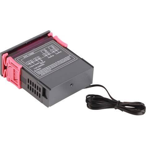 Thermostat numérique mini microcontrôleur électronique 110-220V pour aquarium, couveuse, machine à fruits de mer, contrôleur de température digital. (1/5)