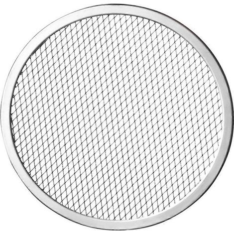 Grille de cuisson à pizza en aluminium sans soudure de 12 pouces -- (1/5)