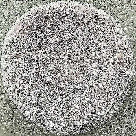 Niche en peluche pour chat, niche pour chien, tapis chauffant automne/hiver pour chien à poils longs M (1/2)