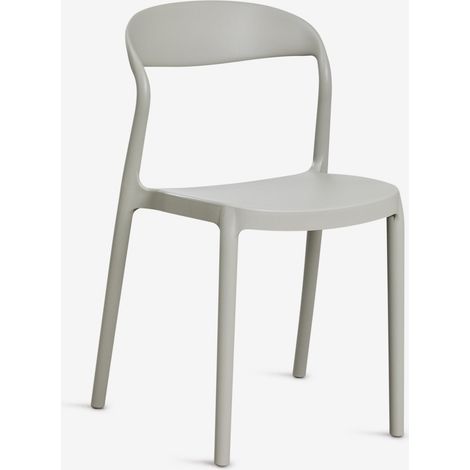 Chaise de jardin empilable en polypropylène Brenza SKLUM Vert Kaki