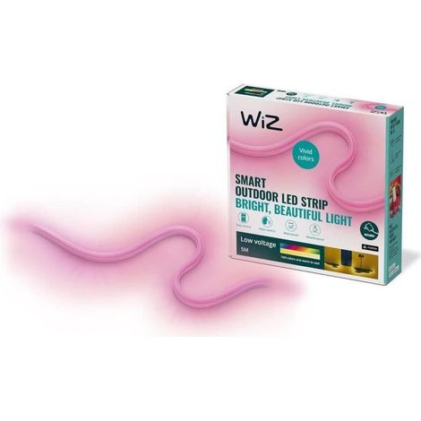 Signify Tira LED WiZ blanca 5 metros para iluminación exterior (1/5)