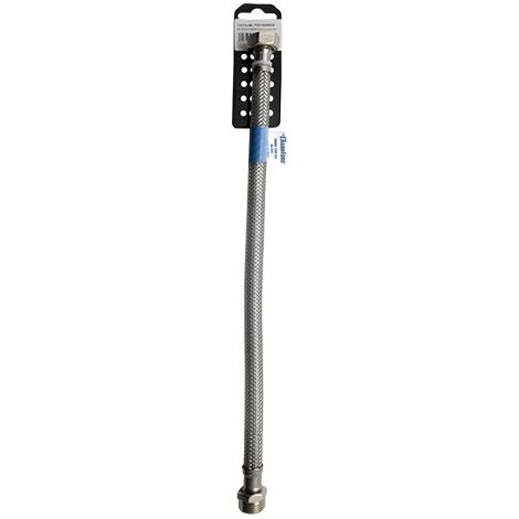 FLESSIBILE INOX MODELLO NORMALE  CM. 40 S-BRICO- FF 3/8 x 3/8- FAIDF- pezzi 1