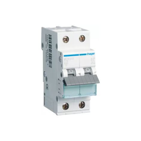 Hager LS-SCHALTER 1P+N 13A-C 6KA2PLE (MCN513) (1/2)