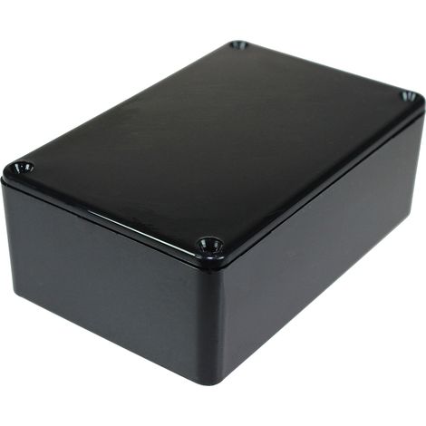 Boîtier à usage général RS PRO en ABS, 75 x 49 x 27mm, Noir IP54 ( Prix pour 1 )
