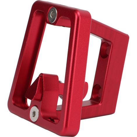 Support avant pliable pour vélo, support de sac en alliage d'aluminium pour Brompton rouge (1/5)