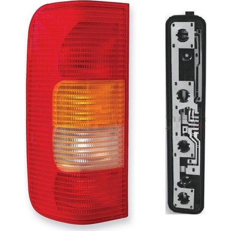 Luz trasera izquierda Volkswagen Volt LT35 / 28, 2D0945095C, con panel de bombillas 1998-2005
