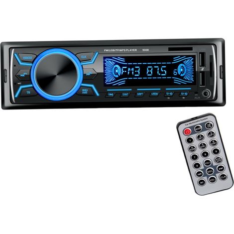12V Auto-MP3-Audioplayer mit zwei USB-Anschlüssen, FM-Radio, RGB-Farbbildschirm, Fernbedienung und USB-Flash-Laufwerk-Kompatibilität, geeignet für alle Jahreszeiten.