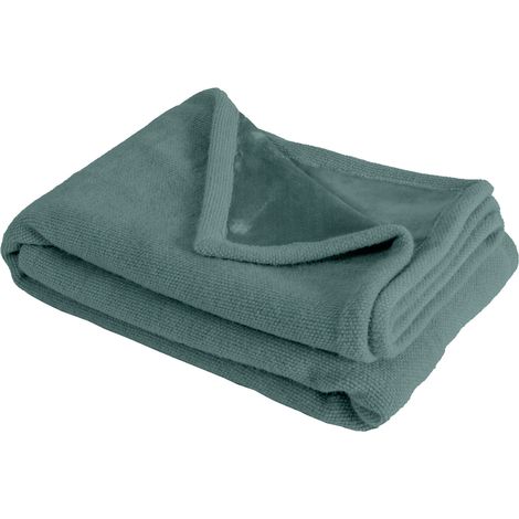 Grüne Deckenplaid 130x170cm PANORA