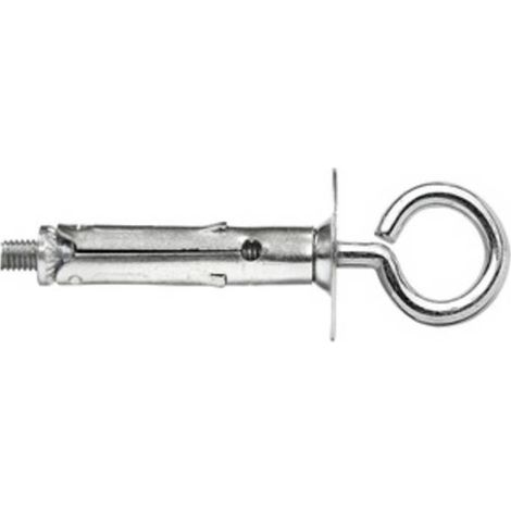 100 x MINI TASSELLO OCCHIOLO CHIUSO D 6 MM ACC ZINCOC