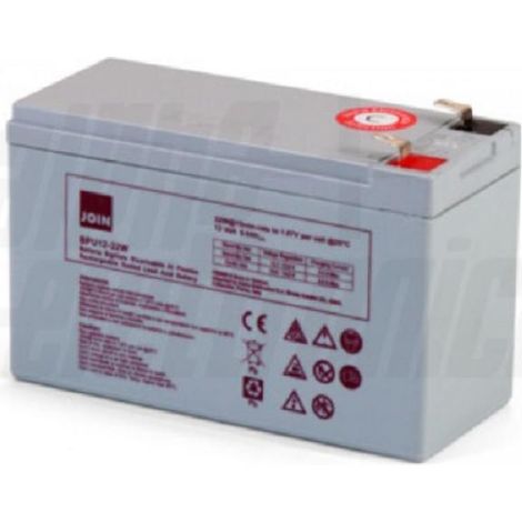 Alpha elettronica batteria piombo vrla 12v per ups 32w 8ah bpu12-32w (1/2)