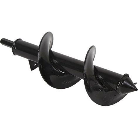 Jardin Foreuse, Tige hexagonale Acier Inoxydable Tariere Thermique, Creuser des Trous Cultiver en Profondeur, Outil de Plantation Pratique, pour Fleur Planter des Arbres Arbustes (Dia: 8cm L: 30cm)..