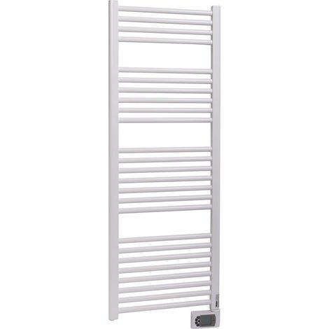 Irsap – Sèche-serviette électrique 700 W – Corps en acier à fluide caloporteur – Protection IP44 – Fixation murale incluse (1/5)