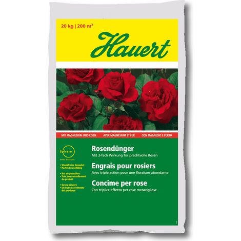 Hauert Rosendünger 20 kg Blumendünger Gartendünger Balkondünger