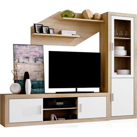 Salón Nuka V4 Cambria - Blanco (ancho) x 193,2cm (alto) (1/5)