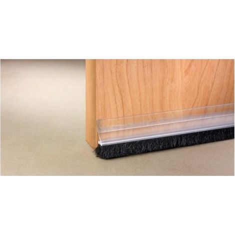 BURLETE PARA PUERTA ADHESIVO 1000MM CON CEPILLO - INOFIX (1/3)
